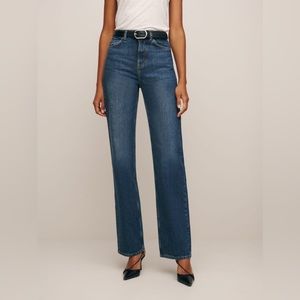 Reformation Wilder Wide-Leg Jean Donner Size 29